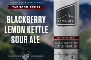 Upslope Brewing Co. - Blackberry Lemon Kettle Sour 19.2oz Can
