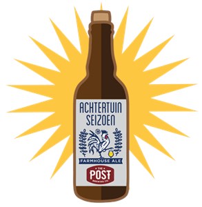 The Post Brewing Co. - Achtertuin Seizoen Farmhouse Ale 750ml
