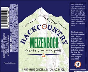 Backcountry Weizenbock